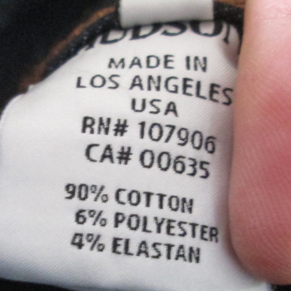 HUDSON Womens Collin Midrise Skinny Blue Jeans Size 27 RN# 107906 CA# 00… - Picture 9 of 11